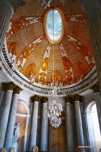 <p>Frédéric le Grand a esquissé le prototype original du palais et s'est fortement impliqué dans d'autres choix de conception. (Photo de Tony Zhao) </p>
