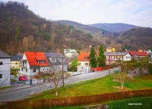 <p>Eine unglaubliche Wendeltreppe führt hinauf zum Gipfel eines Felsens. Es ist ein langer Weg nach oben aber wir sind neugierig auf den Blick. Los geht's! (Foto: Tänzer Tony Zhao)</p>
