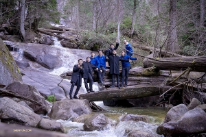 Shannon Falls Provincial Park w Kolumbii  Brytyjskiej.
