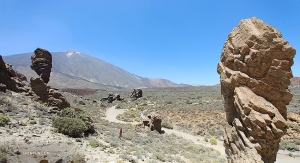 名列聯合國教科文組織世界遺產的泰德國家公園內的火山地貌景觀。
