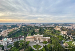 After climbing all those steps, the performers are rewarded with an amazing view.

(Photo by Rachael Bastick)