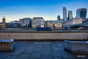 Longue de 215 miles (environ 350 km), la Tamise est le fleuve le plus long en Angleterre. (Photo de Tony Xue).