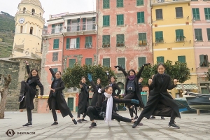 There's no need for the bell tower today, the dancers can protect locals from the pirates.