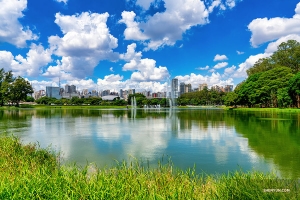 サンパウロはブラジル最大の都市。南半球全体で最大の都市でもある。（撮影：トニー・シュエ）
