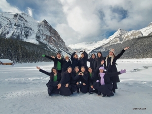 Musicians present: the majestic Canadian Rockies!