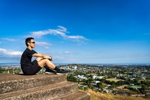 Le Mont Eden, le plus haut cratère volcanique d'Auckland, offre un point de vue panoramique plutôt spectaculaire sur la ville. 