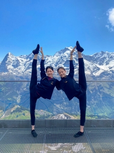Which is higher, the points of our dancers’ feet or the peaks of the Alps?
