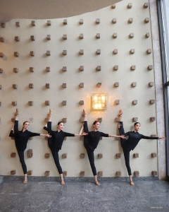 Theater is essential to Brazil's cultural heritage, and these dancers cannot wait to perform at the Curitiba Guaíra Theater in Curitiba, Brazil.