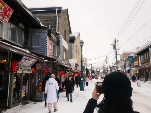 日本での12都市公演の最後に訪れた北海道の雪景色。内省し心を修める機会となった閑静な美しさだった。