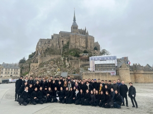 A unique island crowned by a gravity-defying abbey, Mont-Saint-Michel stands as one of France's most stunning sights. Our performers are eager to explore this unmissable destination.