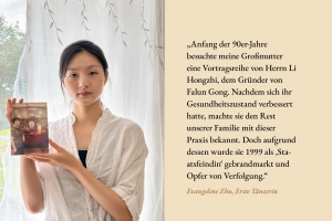 In eigenen Worten: <a target='_blank' href='https://www.shenyuncommunity.org/post/evangeline-zhu'>Lesen Sie hier die Geschichte der Ersten Tänzerin Evangeline Zhu.</a>