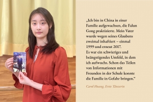 In eigenen Worten: <a target='_blank' href='https://www.shenyuncommunity.org/post/carol-huang'>Lesen Sie hier die Geschichte der Ersten Tänzerin Carol Huang.</a>