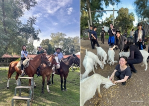 Meanwhile, our musicians become Argentine gauchos, or cowboys, for a day at Estancia La Mimosa, a historic ranch outside of Buenos Aires.  