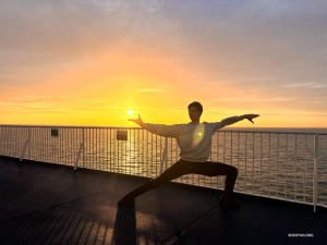 Sunset views—and photoshoots—never get old.