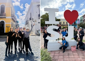 After getting their fill of sun and sand, they head to Old San Juan to explore its historic Spanish forts, cobblestone streets, and colonial architecture.